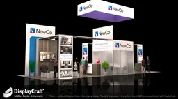 20x50 Île booth design by DisplayCraft